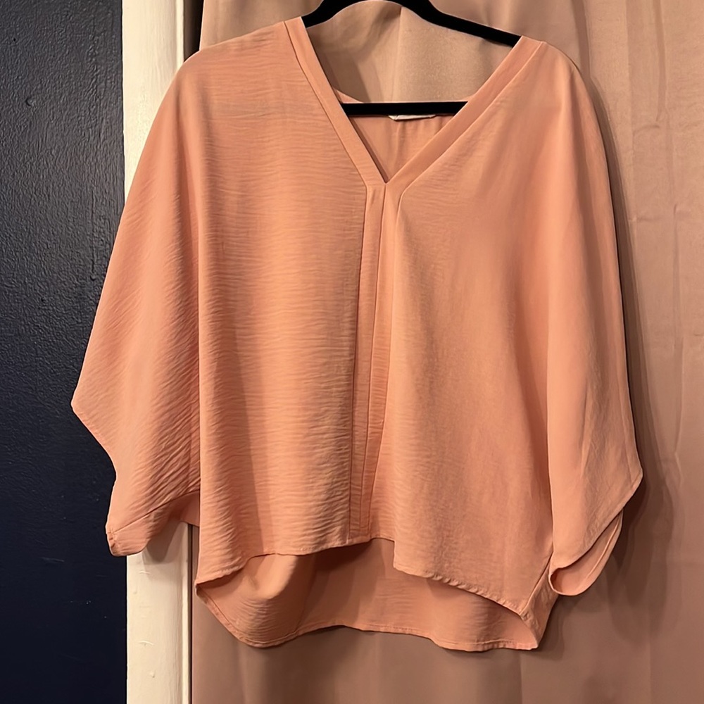 Made in USA cropped kimono shirt